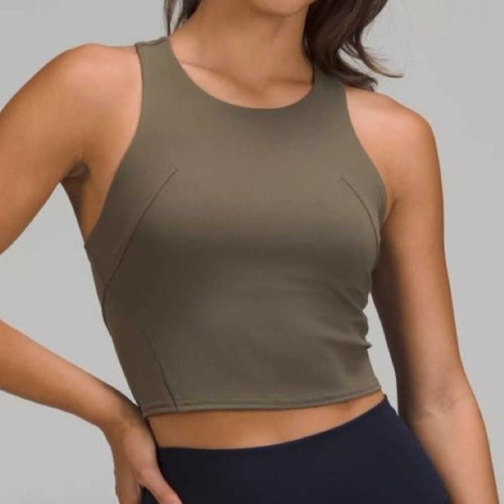Lululemon Invigorate Top in Olive